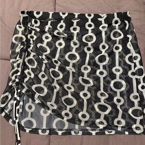 2pc set Skirt and sarong cover up